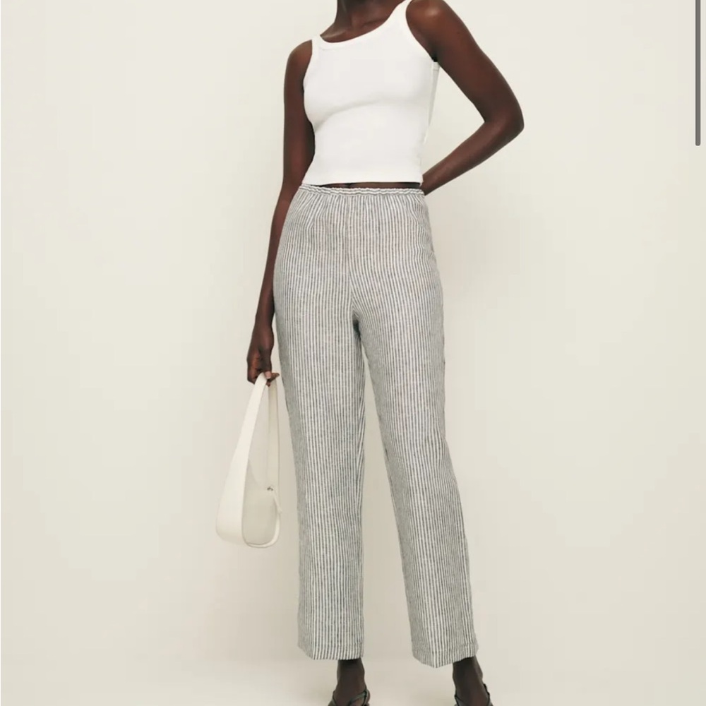 Remi Cropped Linen Pant